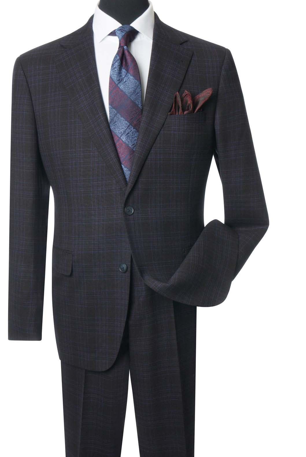 Light Grey Sharkskin Suit
