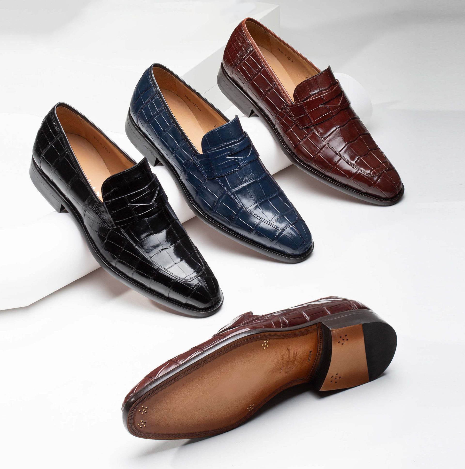 ALLIGATOR PENNY LOAFER