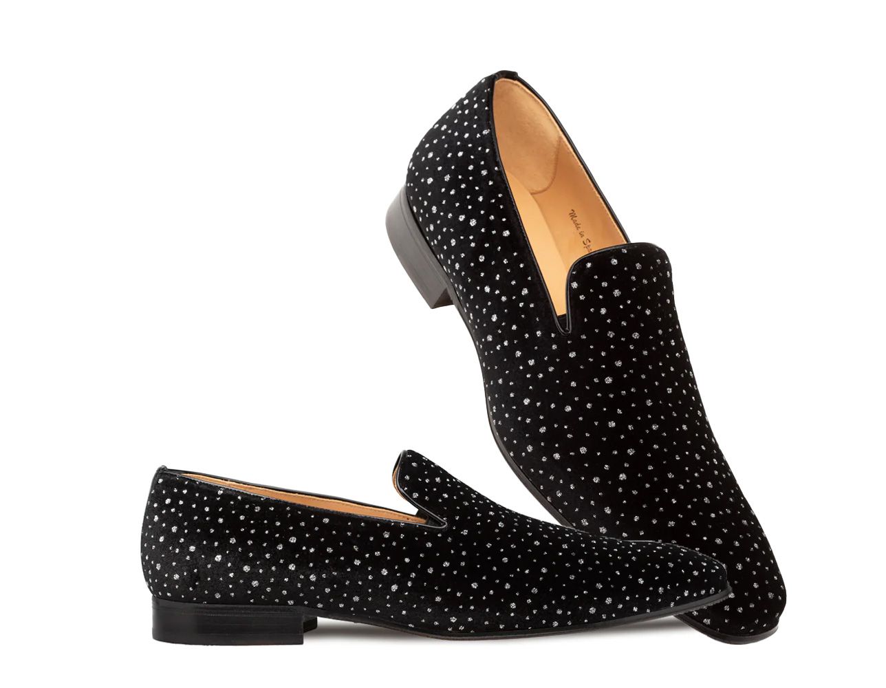 VELVET SLIP ON SHOE