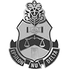 Shield emblem with Greek letters 
