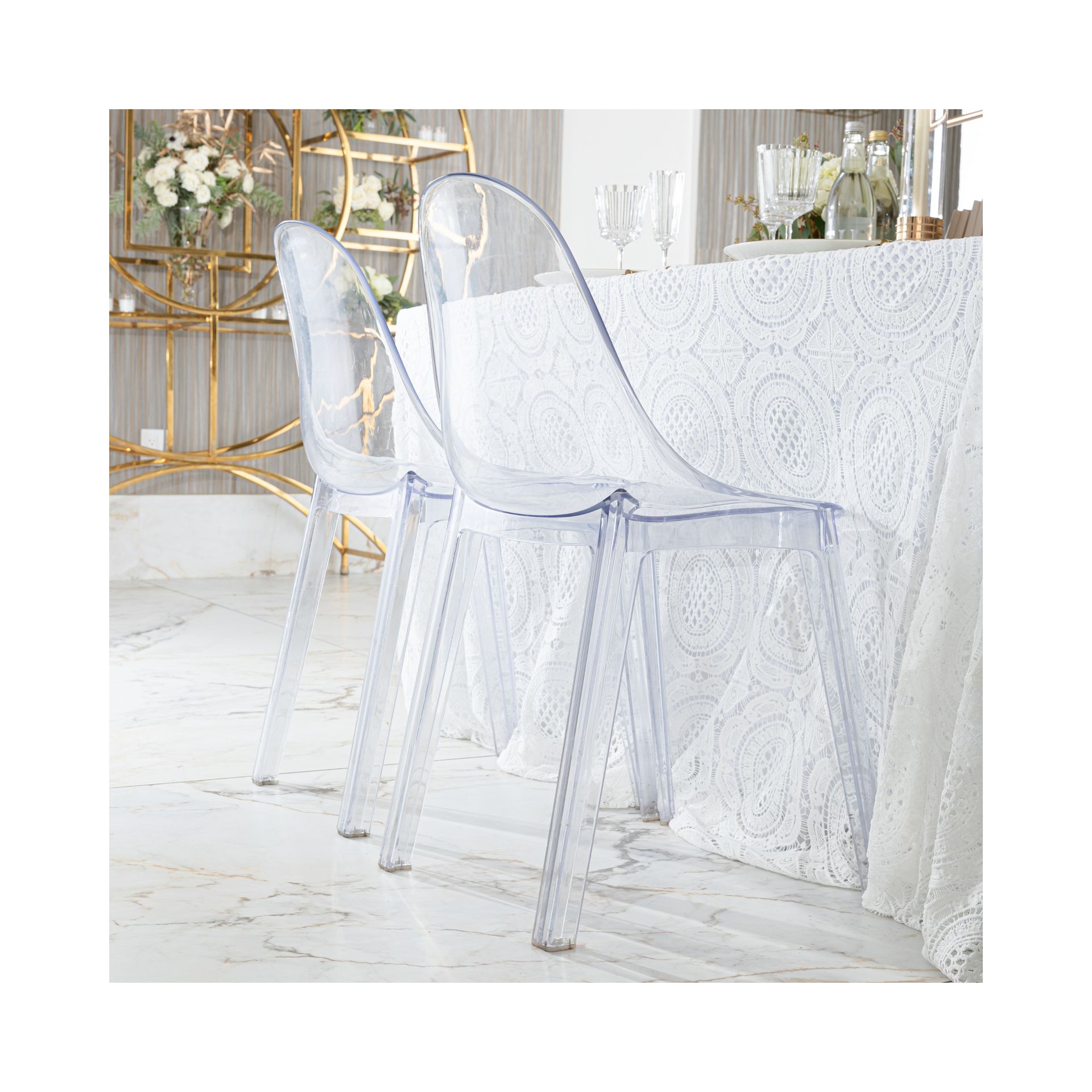 Transparent Modern Acrylic Chair