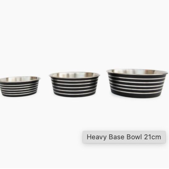 Heavy Base Bowl 21cm