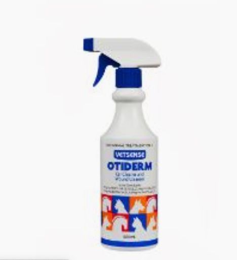 Vetsense Otiderm Spray (Ear and Wound Cleanser)