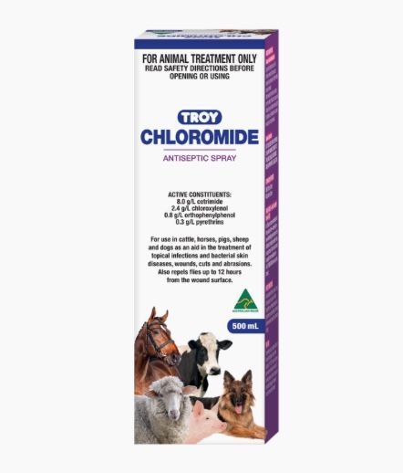 Troy Chloromide Antiseptic Pump Spray