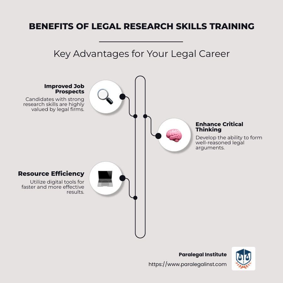 Benefits of legal research skills training key advantages for your legal career