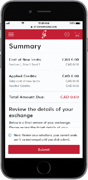 Exchange Tickets Step8