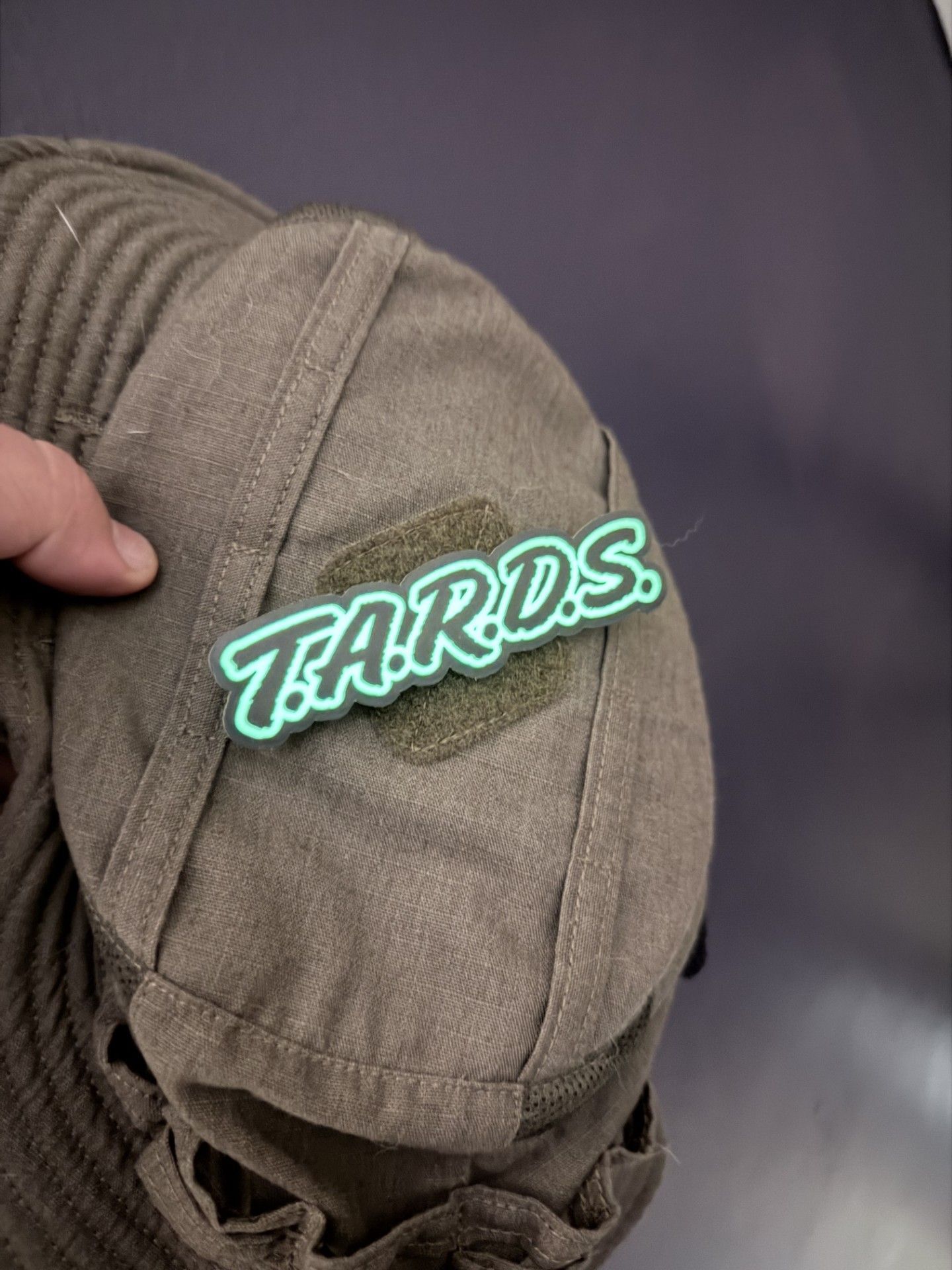 TARDS Glow in the Dark Patch
