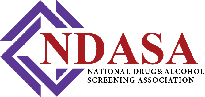 the logo for the national drug and alcohol screening association
