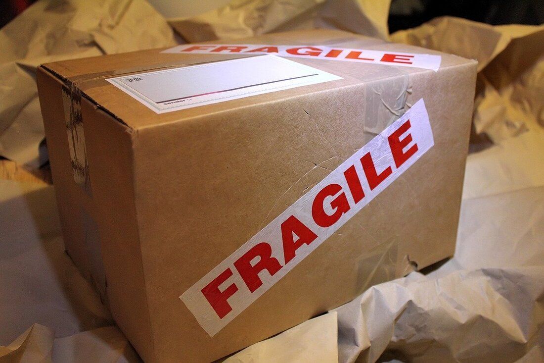Cardboard box with