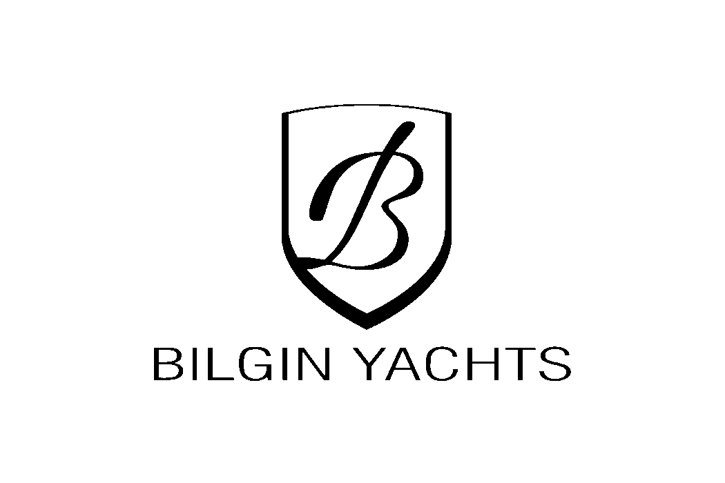 Bilgin Yachts black and white logo