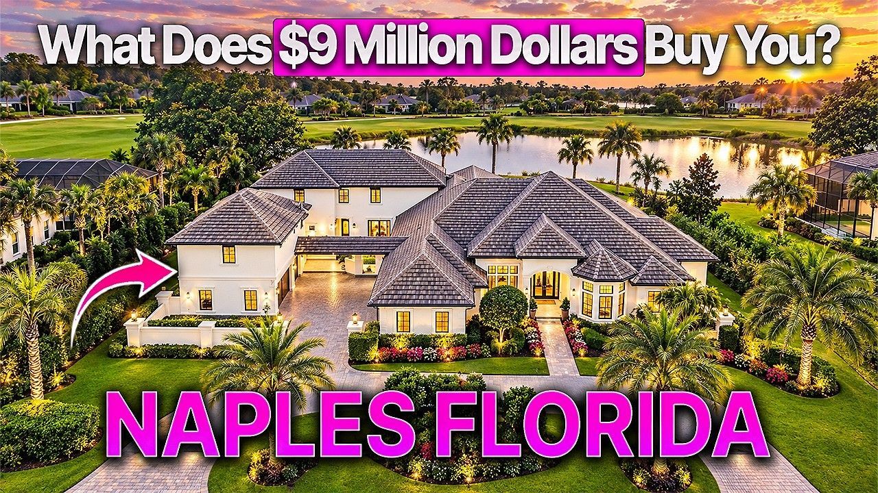What $9 Million Buys in Quail West: A Turnkey Naples Golf Course Estate Tour