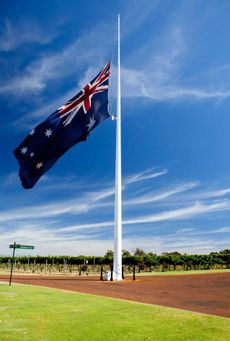 Australian Flag | Cranbourne, VIC | Cranbourne Fencing Pty Ltd