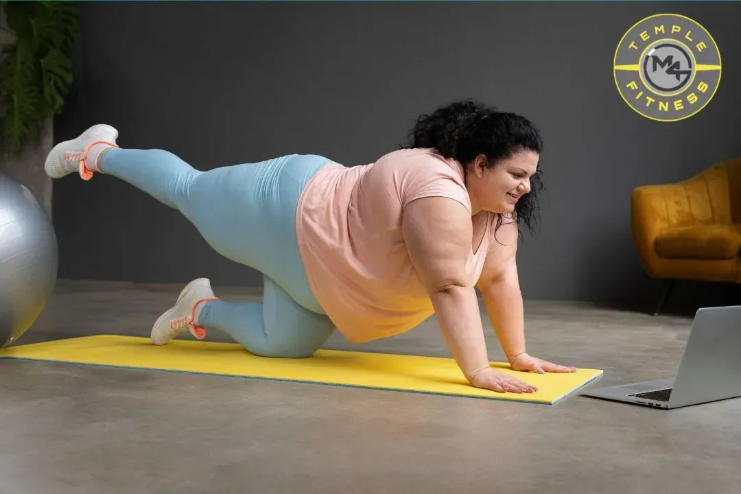 Beginner bodyweight workout overweight