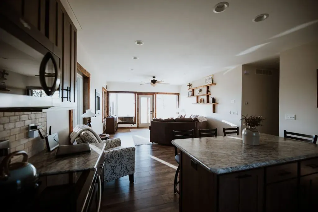 Sugarloaf Cabin Complete Appliances - Mindoro, WI - High Point Retreats