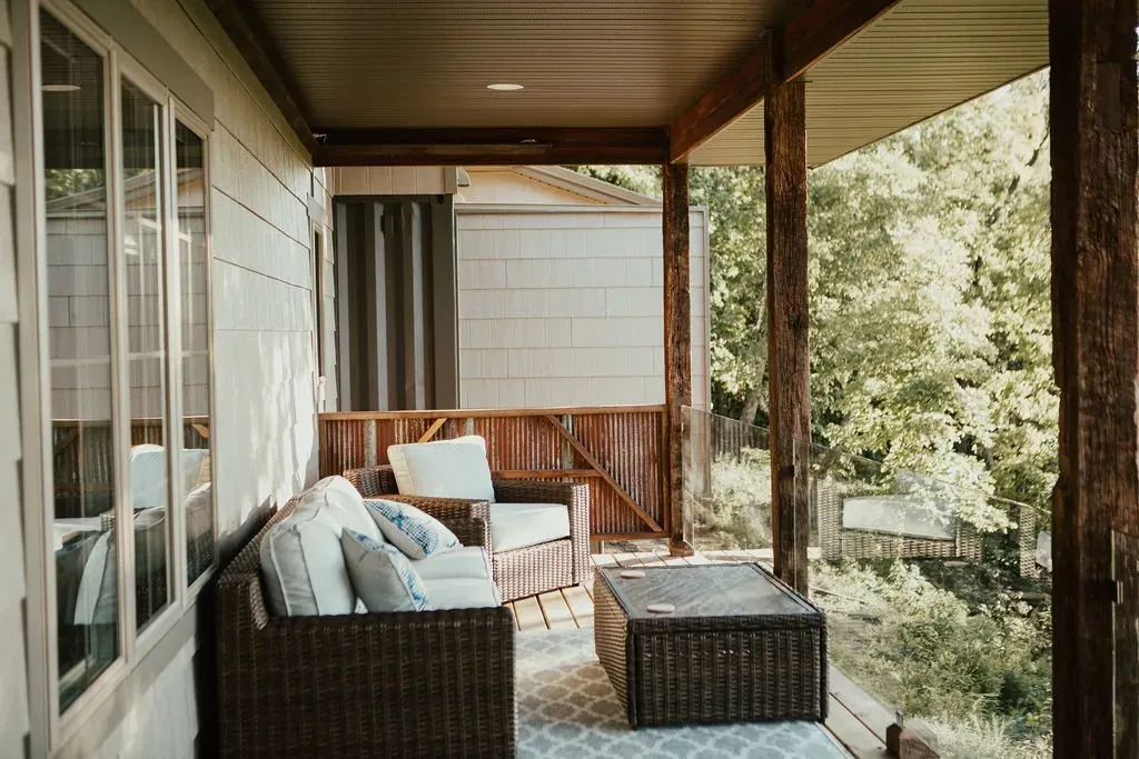 Wanlass Cabin Terrace - Mindoro, WI - High Point Retreats