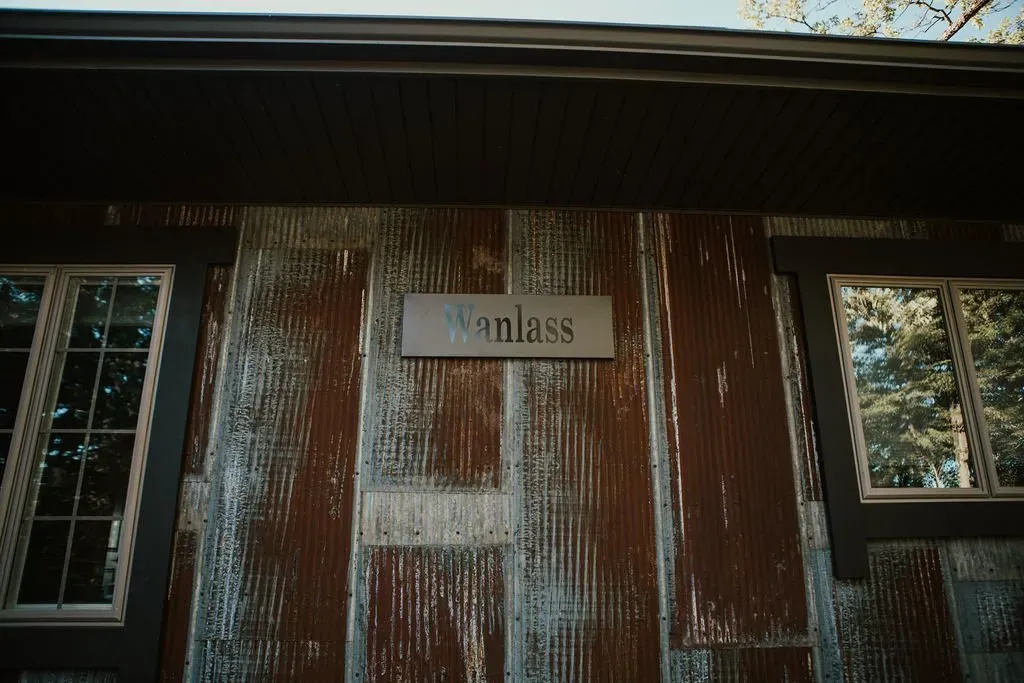 Wanlass Cabin Signboard - Mindoro, WI - High Point Retreats