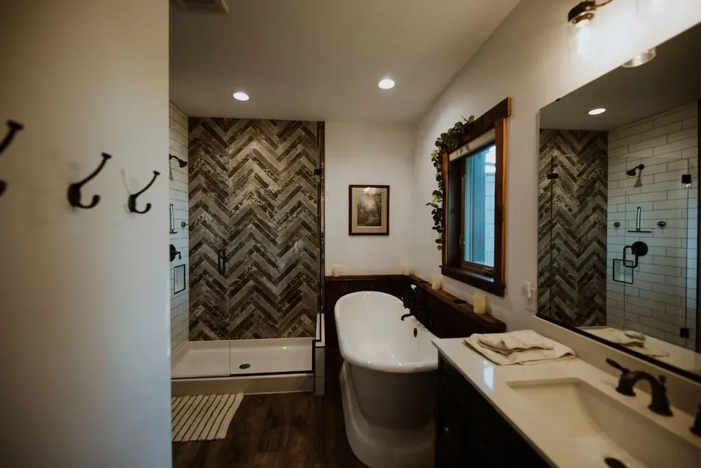 Wanlass Cabin Bathroom Other View - Mindoro, WI - High Point Retreats