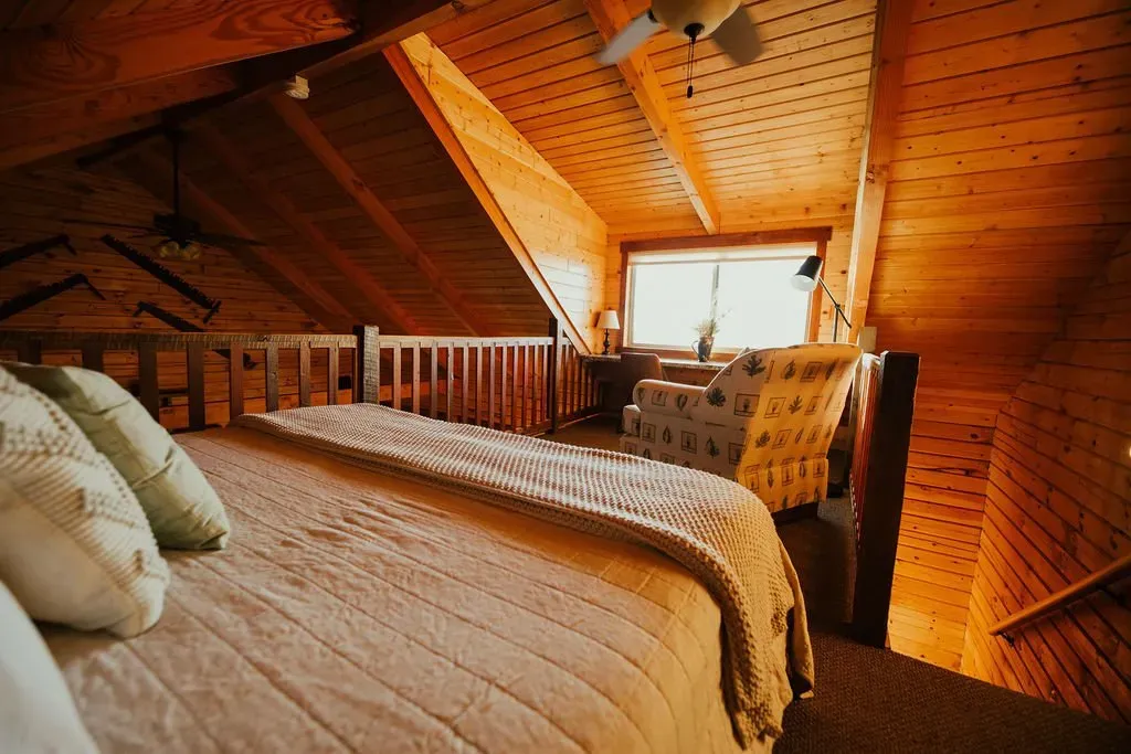 Moss Hill Cabin Bedroom Other View - Mindoro, WI - High Point Retreats