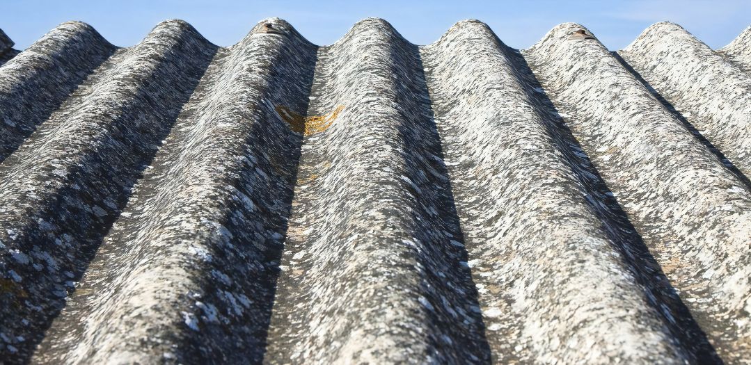 A Close Up of a Gray Roof With a Blue Sky in the Background — Stormguard Roofing In Caloundra West, QLD