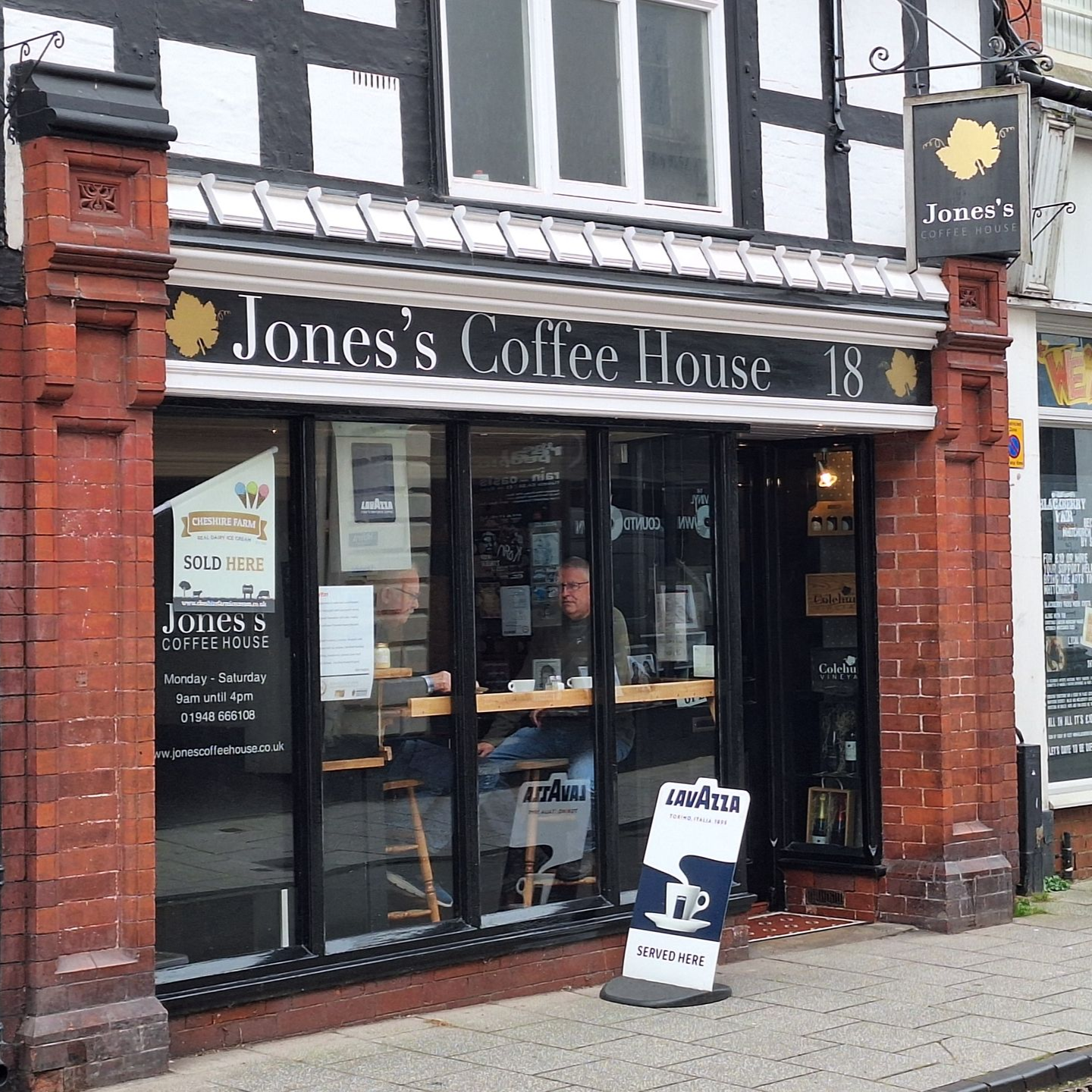 Jones's Coffee Shop in Whitchurch