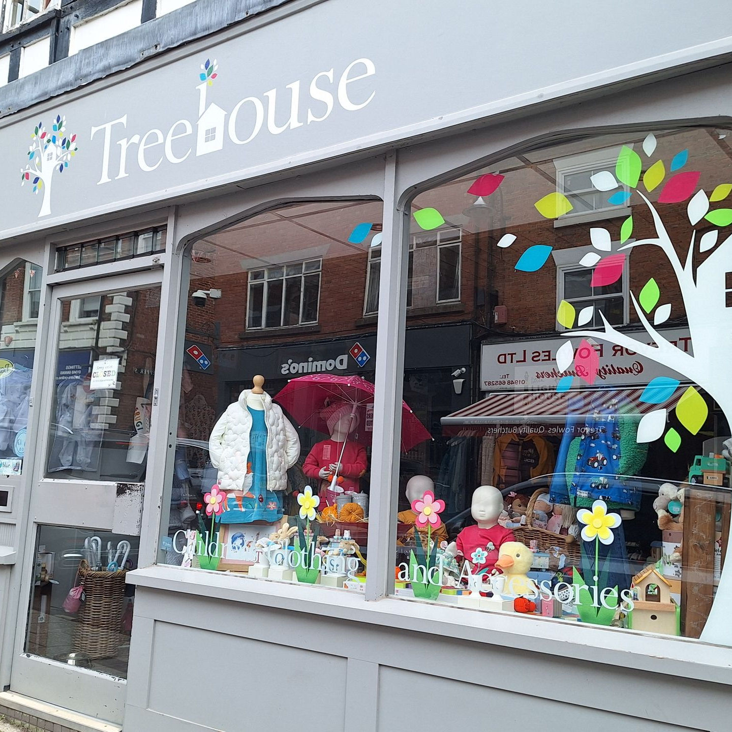 Treehouse a children's clothing & gift shop in Whitchurch