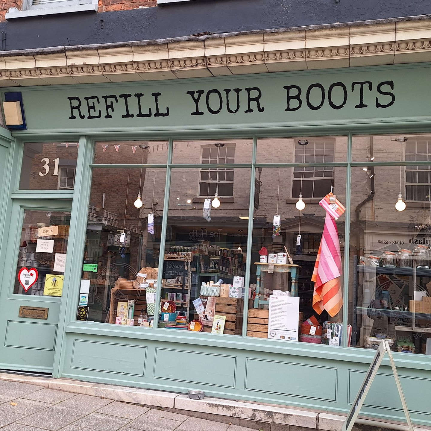 Refill Your Boots Shop in Whitchurch