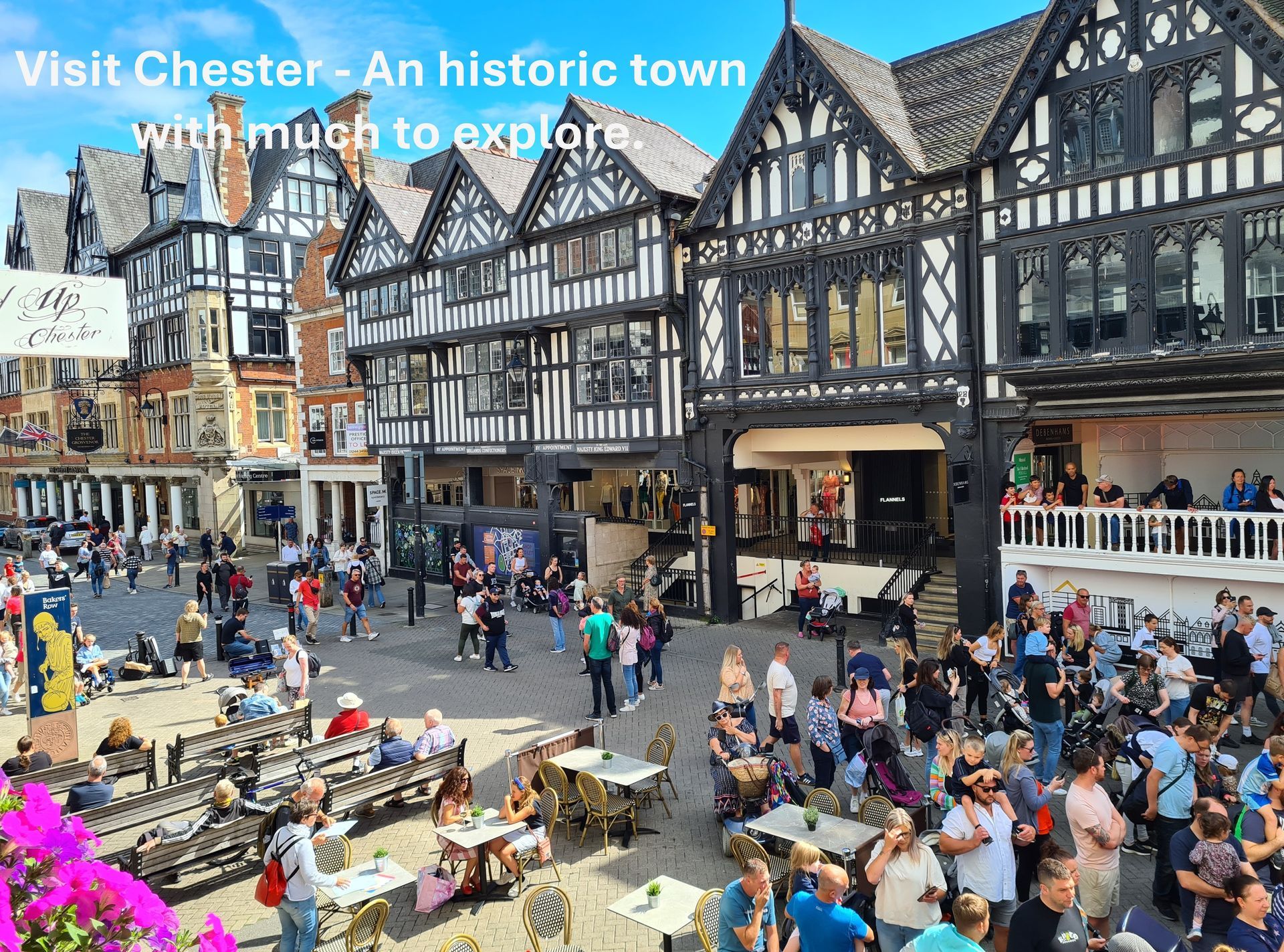 Tudor building in Chester City centre