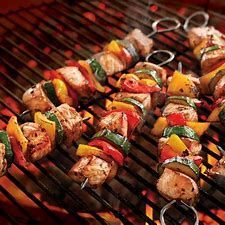 3 BBQ's at Alkington Grange Barns BBQ with meat kebabs