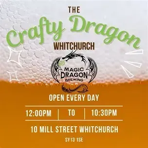 The Crafty Dragon a craft beer pub in Whitchurch