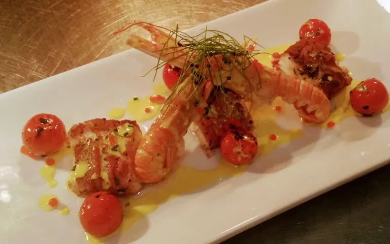 Plate of food