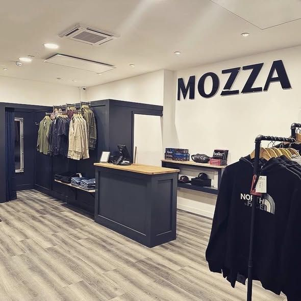 Mozza Men's wear shops in Whitchurch