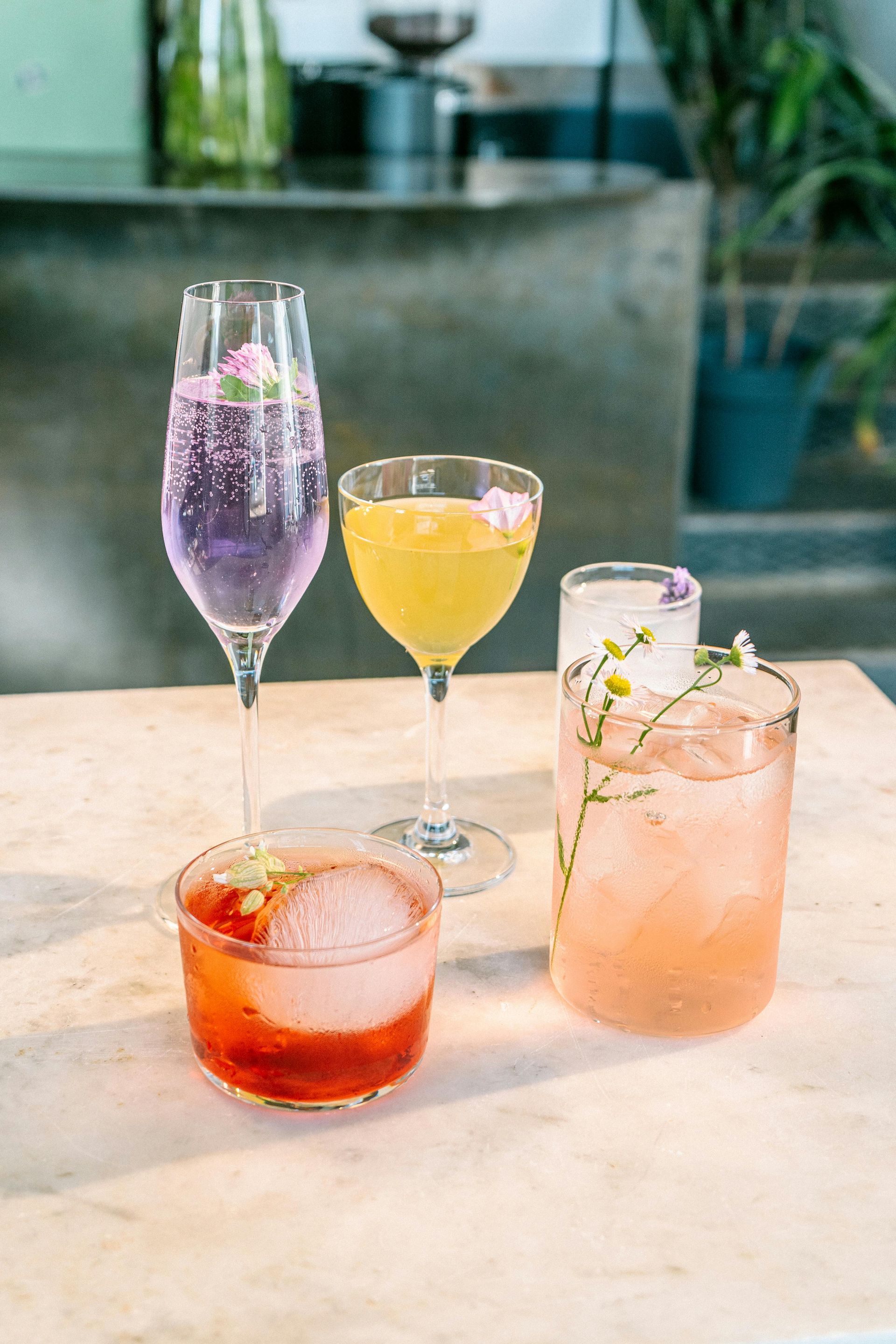 Enjoy a glass on bubbles