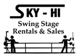 Sky-Hi Swing Stage Rentals & Sales Sky-Hi Swing Stage Rentals & Sales