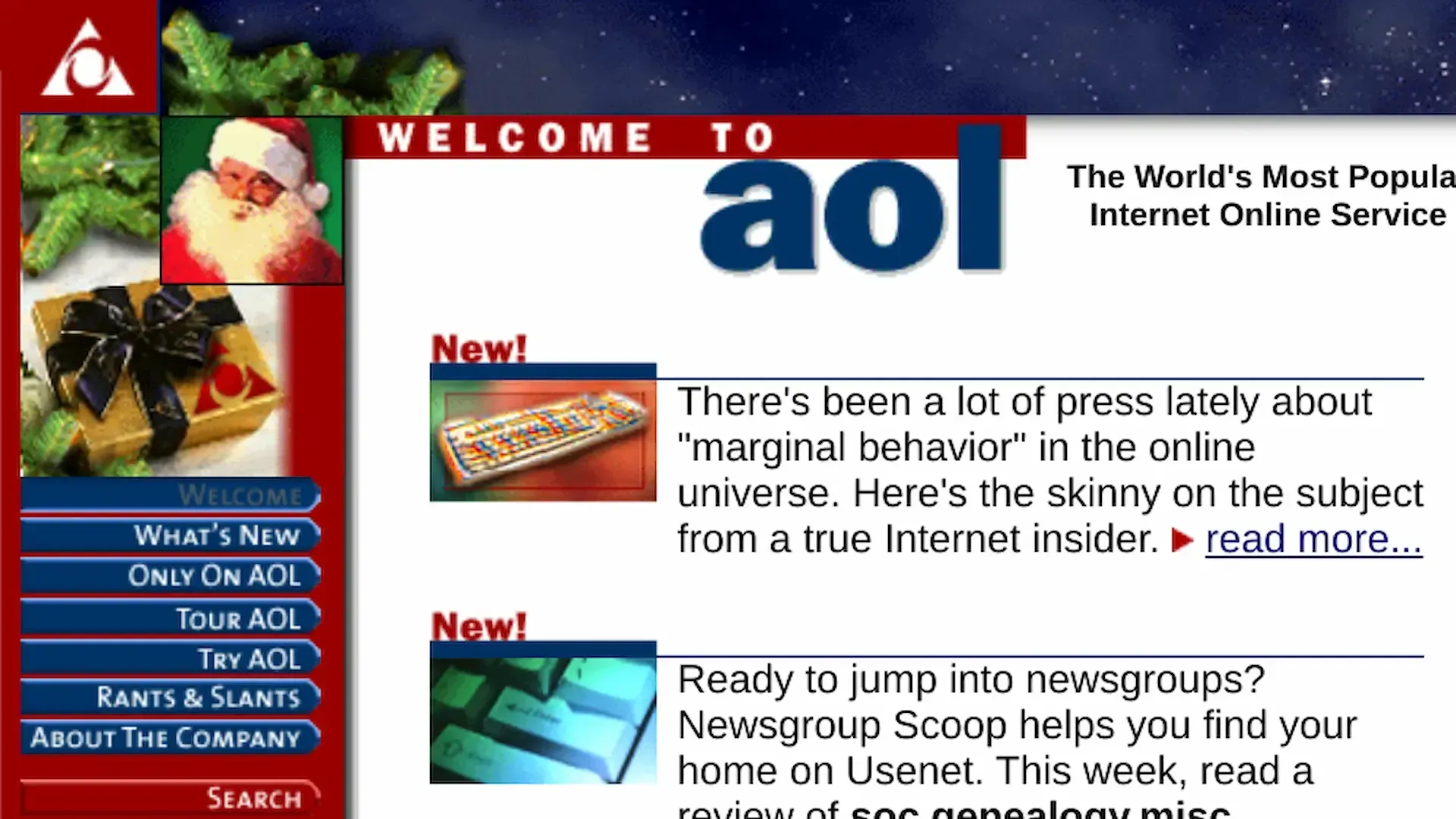 AOL in the 90s