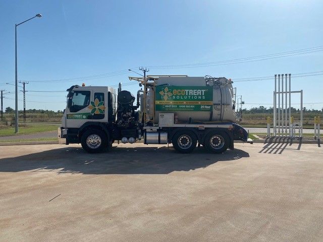 Stationary Vacuum Truck, an Integral Part of Ecotreat Solutions NT Services — Ecotreat Solutions NT in Winnellie, NT