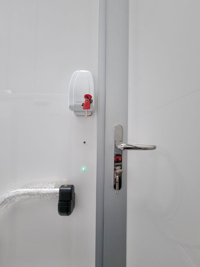 Compact Portable Bathroom Lock for Ecotreat Solutions NT — Ecotreat Solutions NT in Winnellie, NT