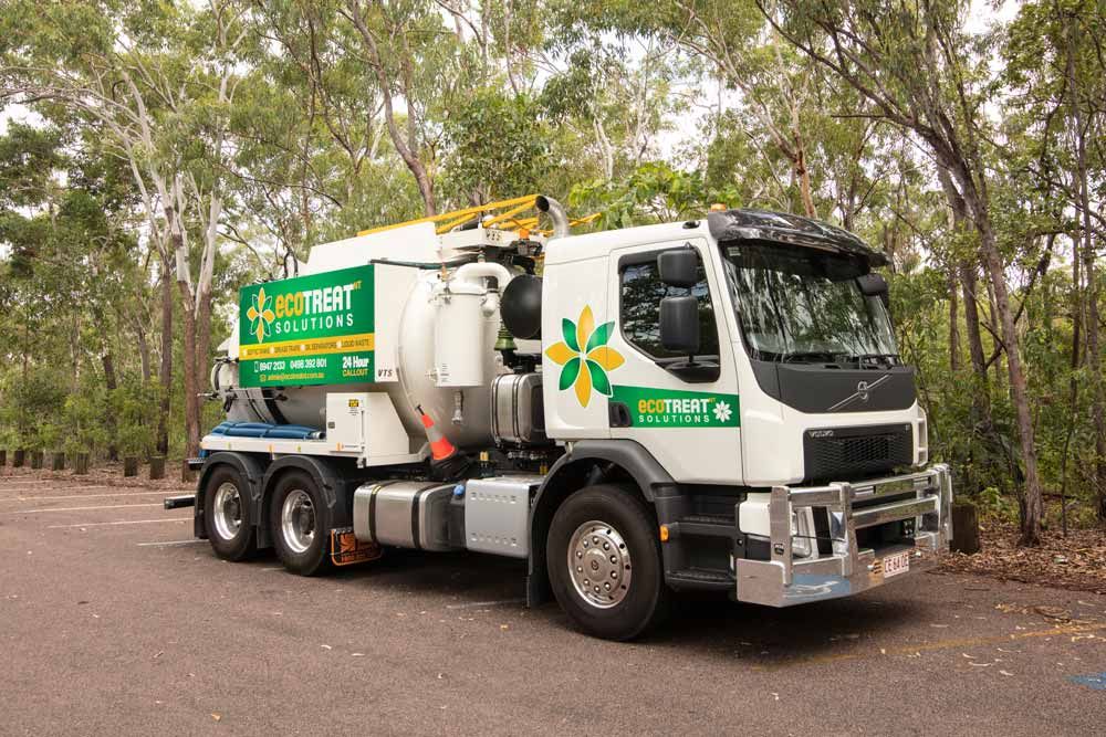 Spacious Vacuum Truck For Ecotreat Solutions NT — Ecotreat Solutions NT in Winnellie, NT