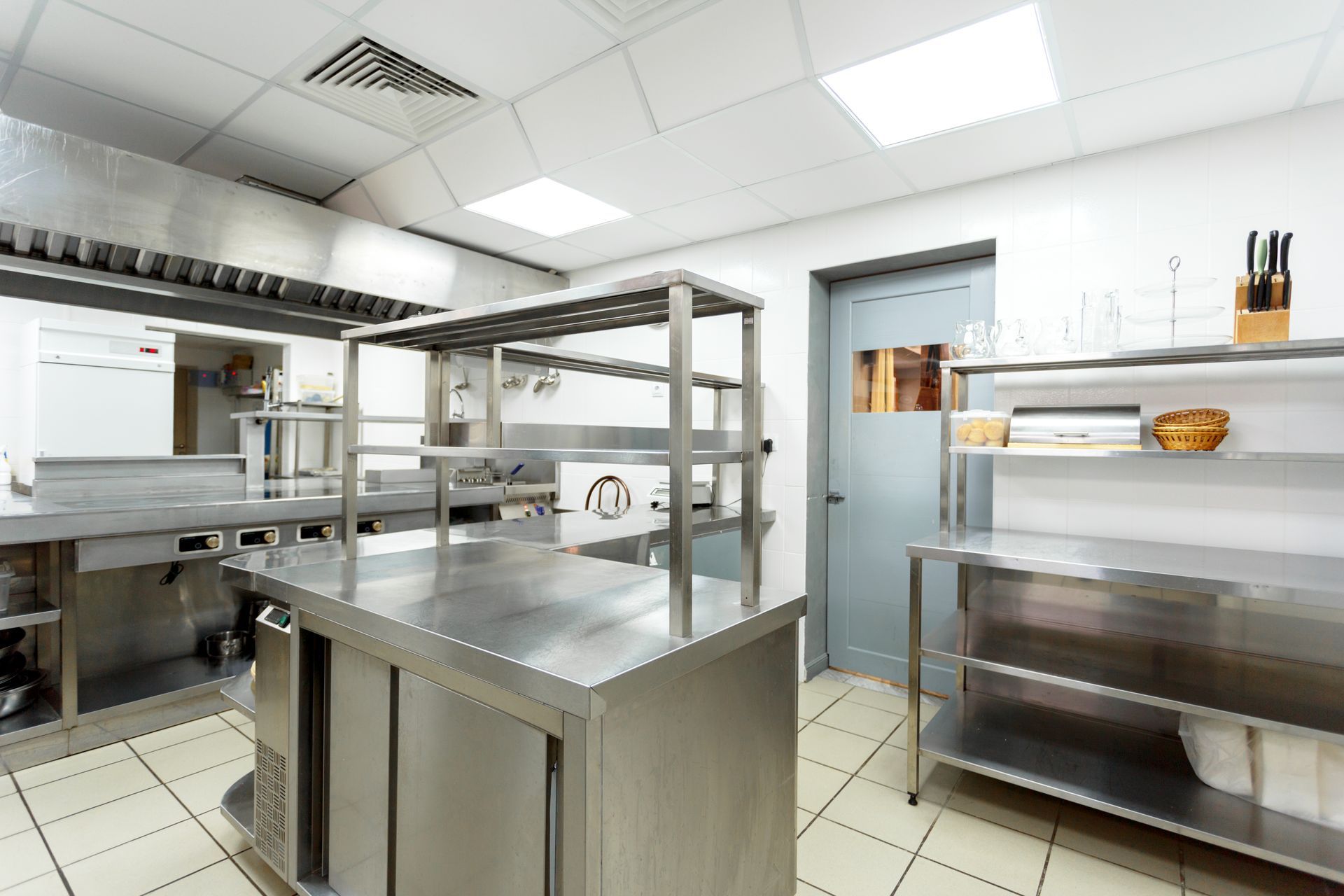 stainless steel restaurant kitchen - Ecotreat Solutions NT