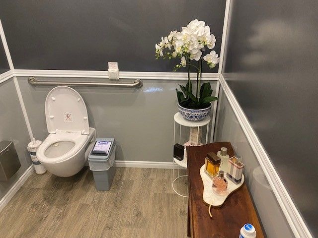 Interior View of a Portable Restroom on the Ecotreat Solutions NT — Ecotreat Solutions NT in Winnellie, NT