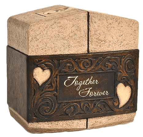 Cremation Urn Together Forever Companion Urn