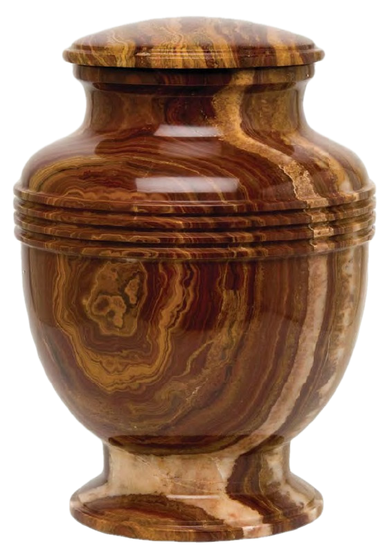 Cremation Urns Swirl Amber Onyx