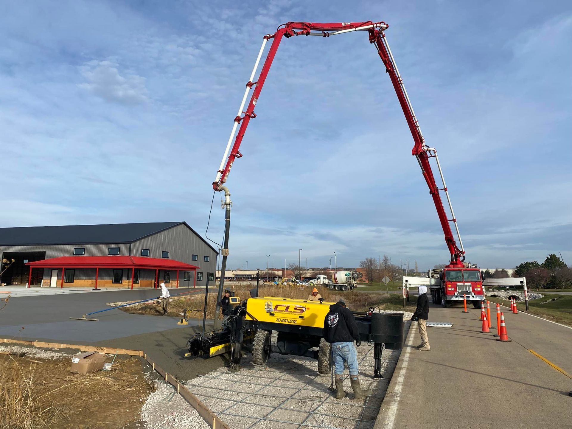Concrete Slab Project | Carroll, IA | Concrete Laser