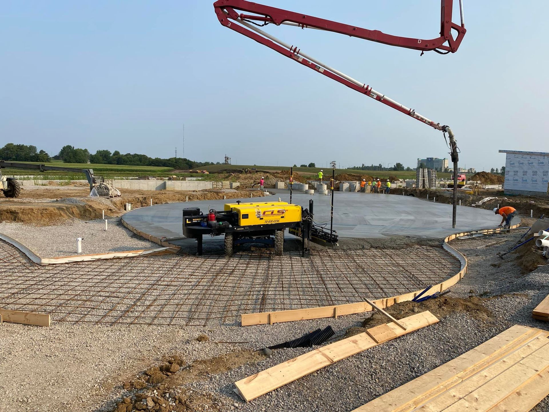 Laser Guided Grading System | Carroll, IA | Concrete Laser