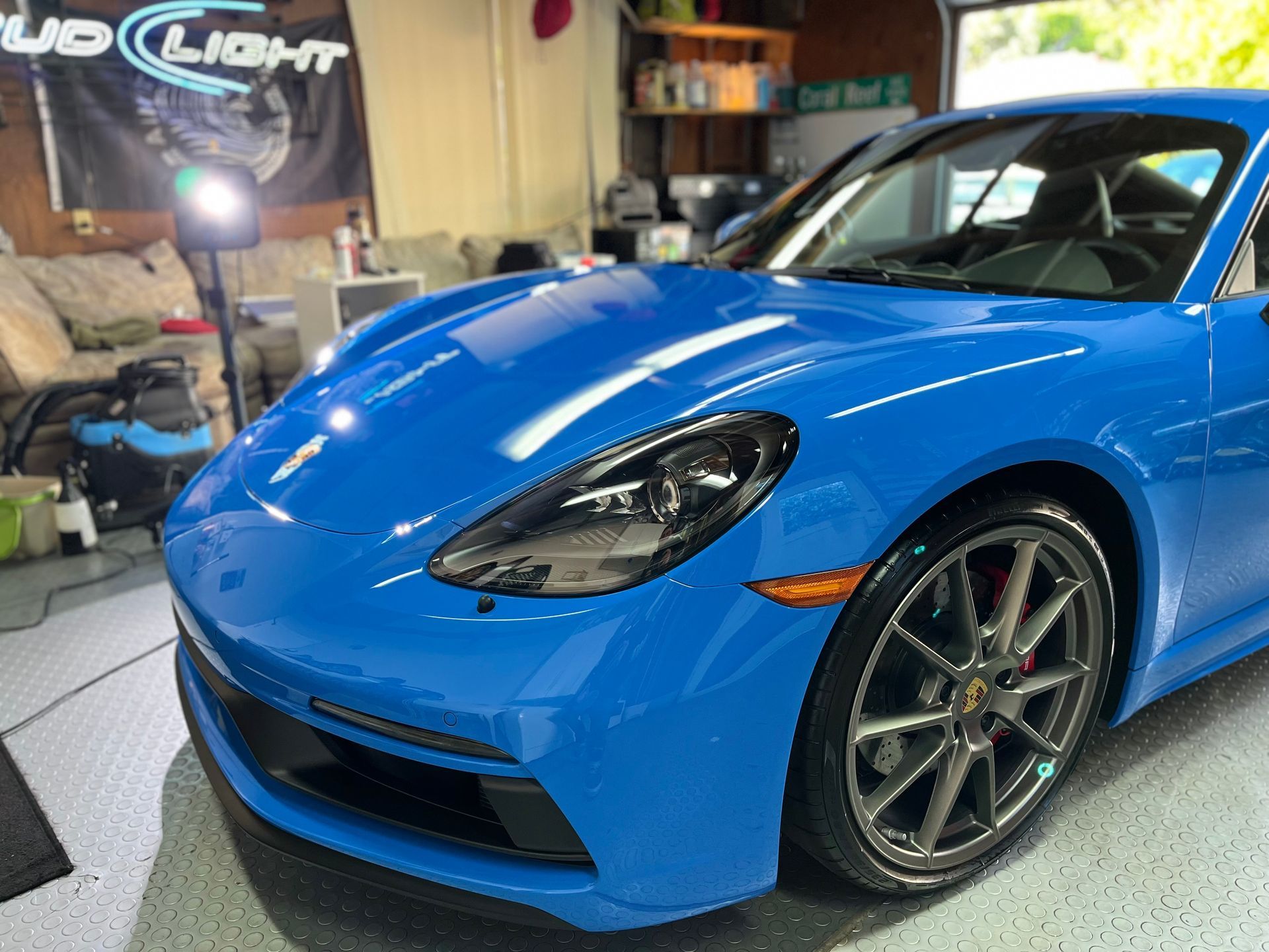 car with ceramic coating applied in la jolla, ca