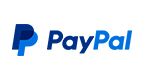Il logo di PayPal presenta un'icona blu con due 