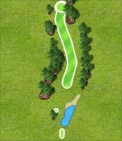 Hole 18 map