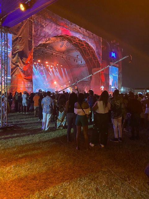 Afrofuture concert in Accra during December