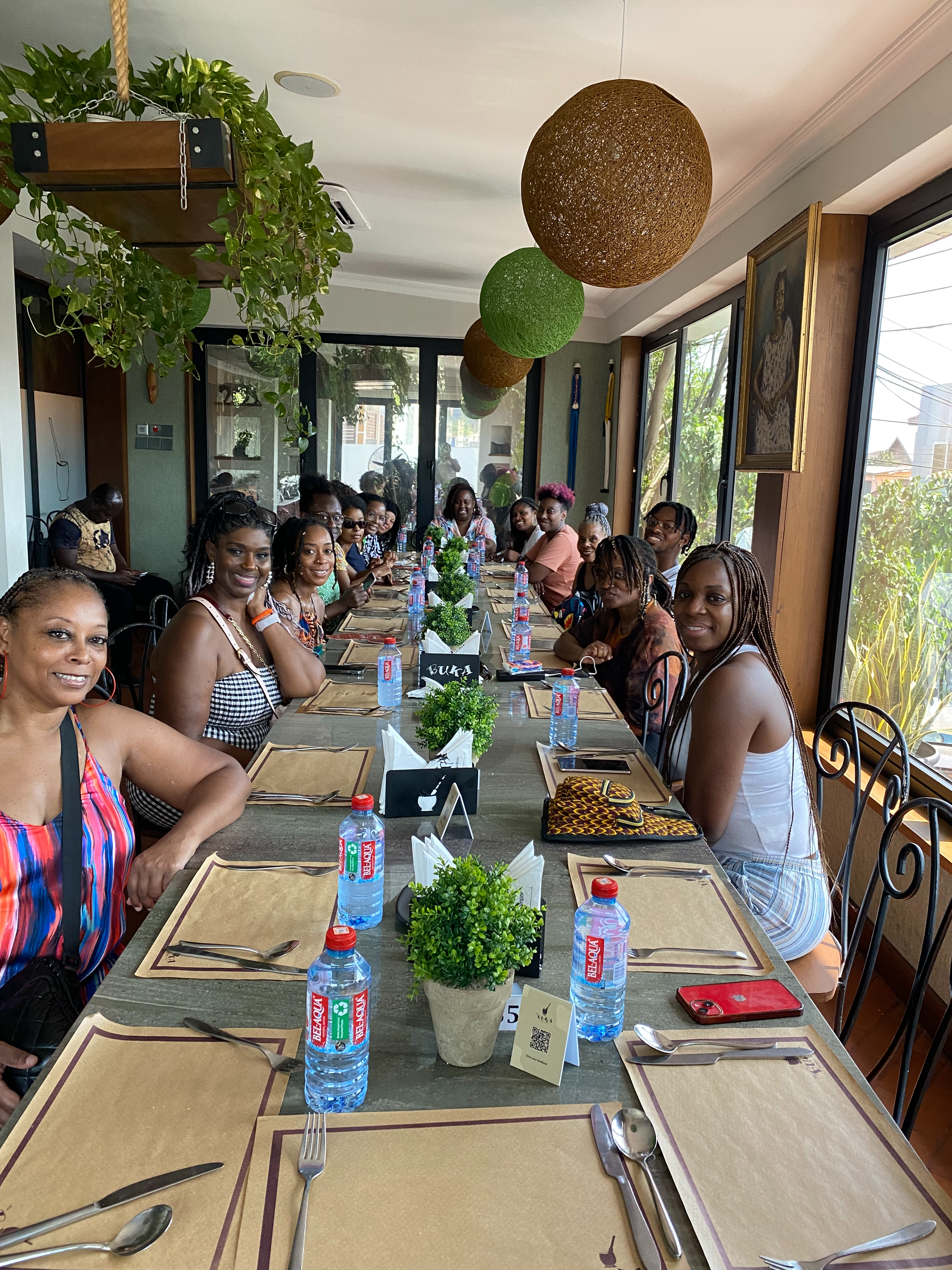 Lunch in Ghana 