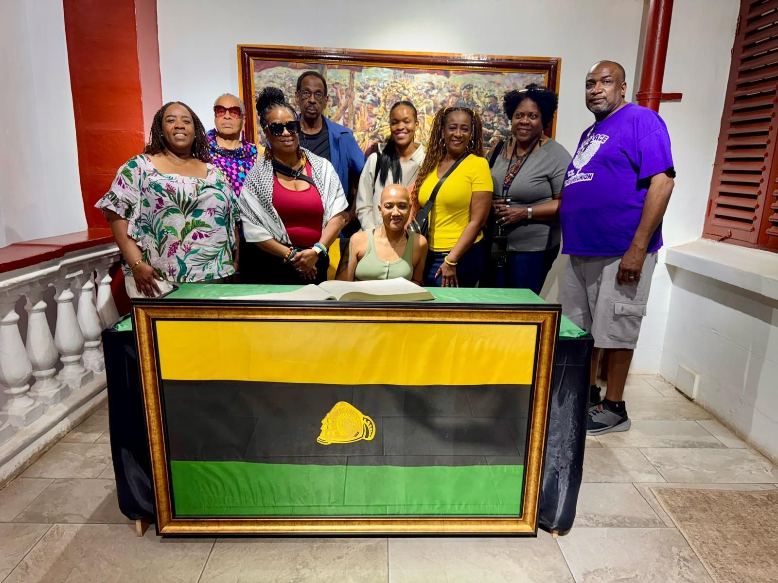 black travelers in Kumasi