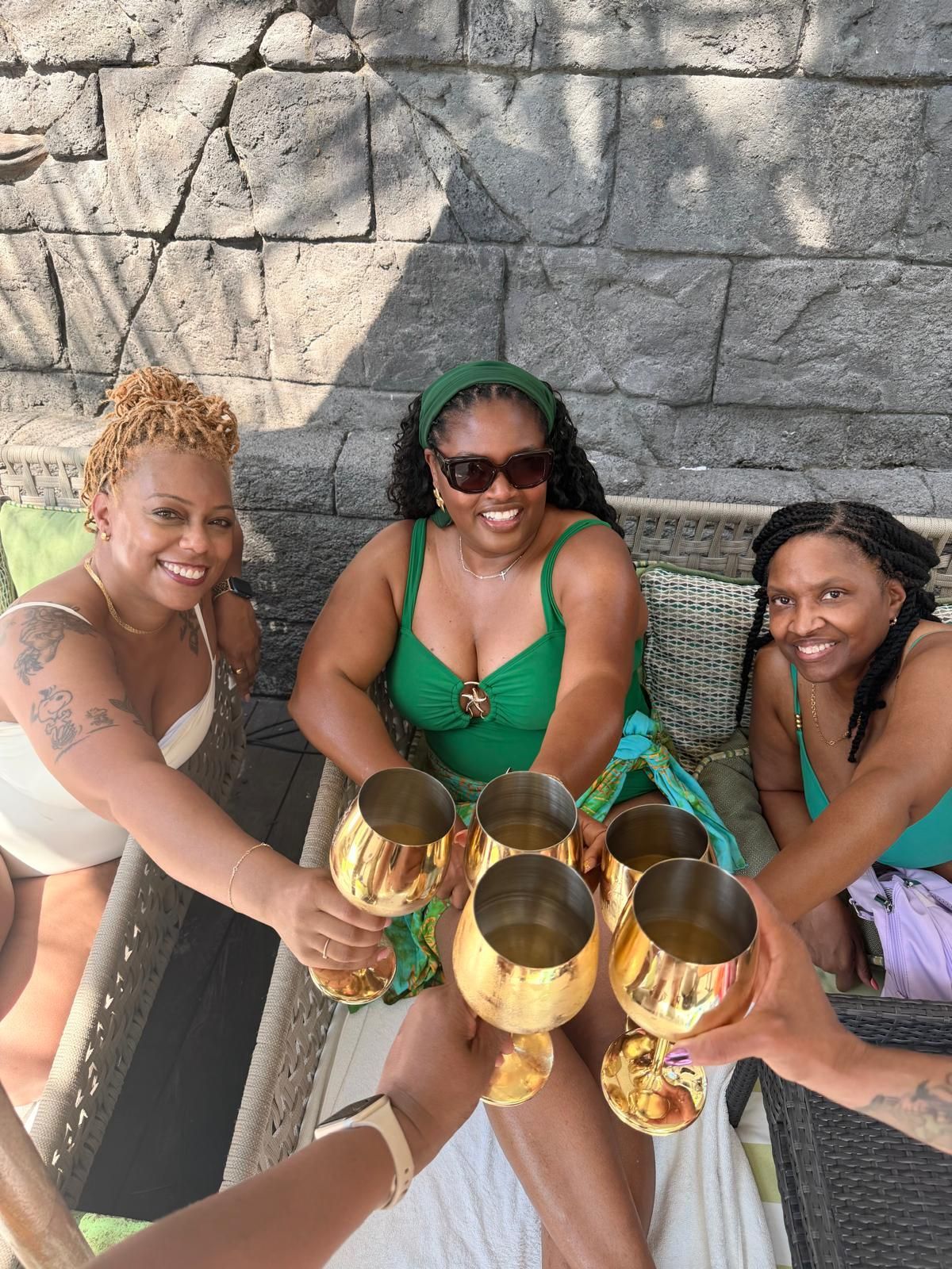 black women traveler in Bali